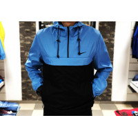 Анорак Nike чёрно- голубой