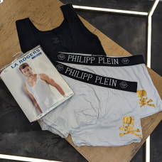 Набір боксери 2шт + майка