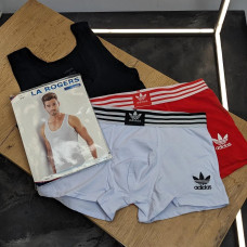 Набір боксери 2шт + майка XL