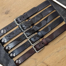 100% шкіряний ремінь 4см Pas001