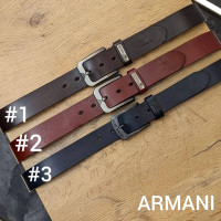 ARMANi 100% шкіряний ремінь Pas002