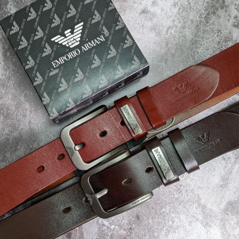 ARMANi 100% шкіряний ремінь Pas002