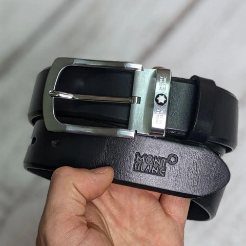 Mont Blanc 100% шкіряний ремінь LUX Pas010