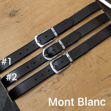 Mont Blanc 100% шкіряний ремінь LUX Pas010