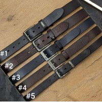 Брендовий 100% шкіряний ремінь Pas011