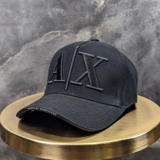 Кепка бейсболка ARMANI LUX ЧОРНИЙ CapARM006