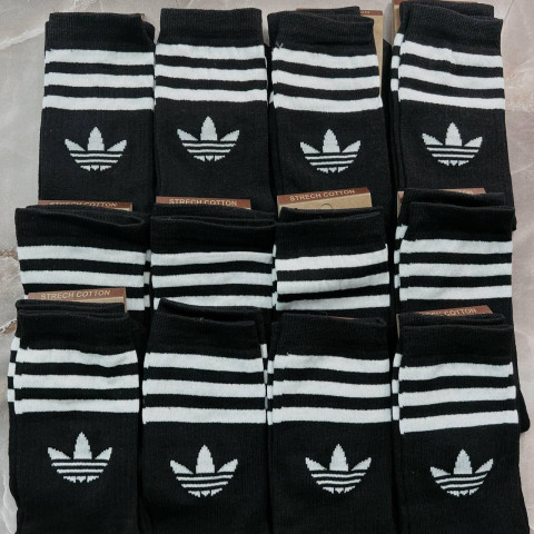 Носки Adidas черные ( 12 пар )