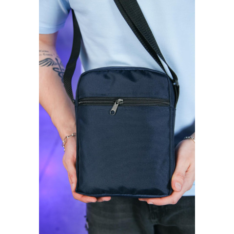 Барсетка Stone Island 1000d синя