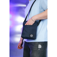 Барсетка Stone Island 1000d синя