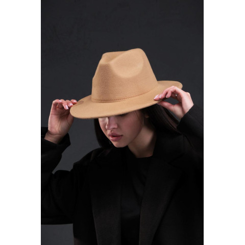 Капелюх Without Fedora Beige Woman
