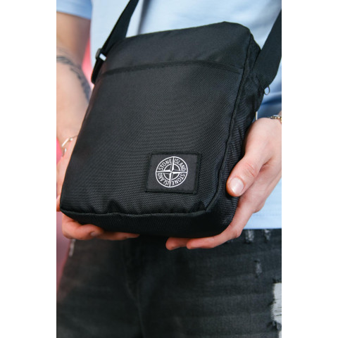 Барсетка Stone Island 1000d чорна