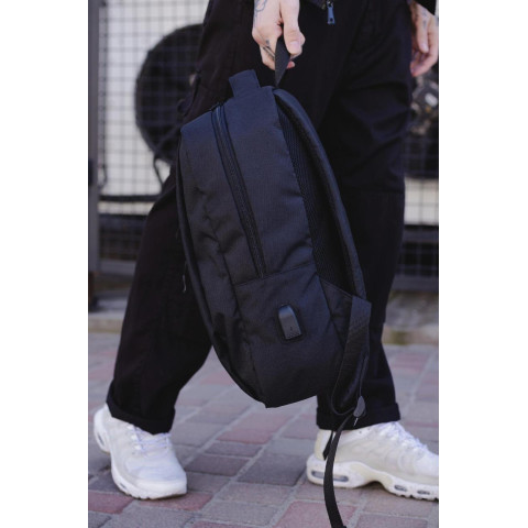 Рюкзак Without Techno USB Reflective Black Man