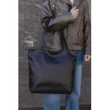 Сумка Шопер Without Michelle Skin Сrocodile Black