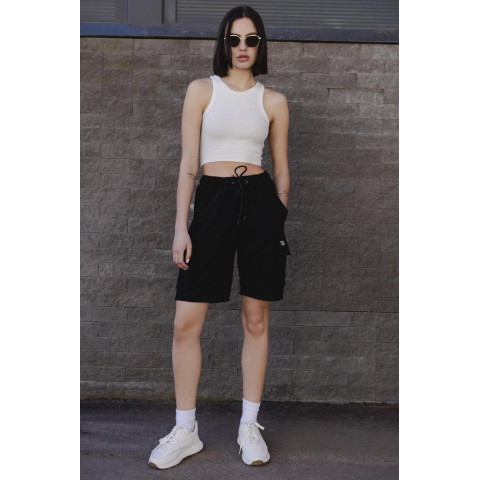 Жіночі Трикотажні Шорти Without Gate Reflective Black