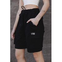 Жіночі Трикотажні Шорти Without Gate Reflective Black