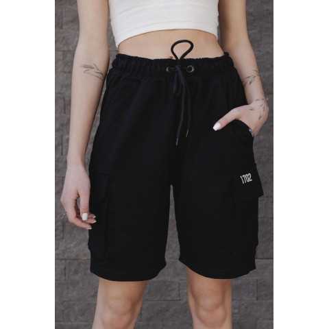 Жіночі Трикотажні Шорти Without Gate Reflective Black