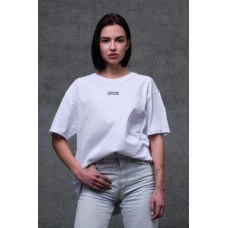 Жіноча Оверсайз Футболка З Принтом Without 1702 White