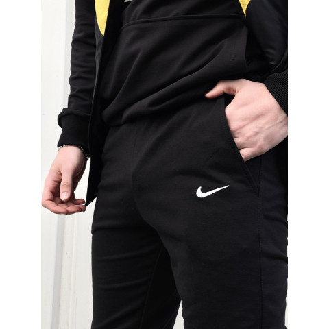 Штани чоловічі трикотажні Nike чорні