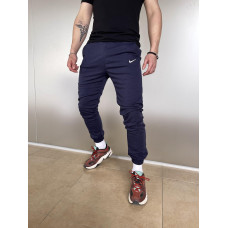 Штани чоловічі трикотажні Nike сині