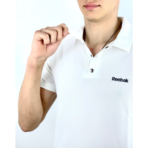 Поло чоловіче Reebok біле