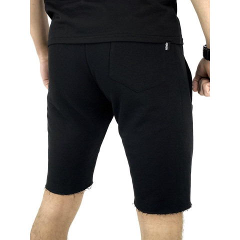 Шорти чоловічі трикотажні не підшиті Intruder чорні