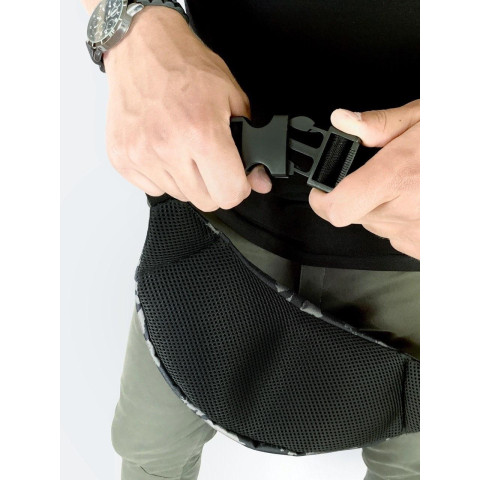 Бананка Intruder сірий камуфляж