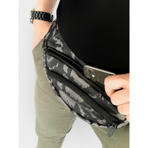 Бананка Intruder сірий камуфляж