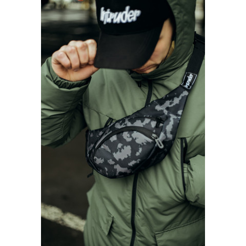 Бананка Intruder сірий камуфляж