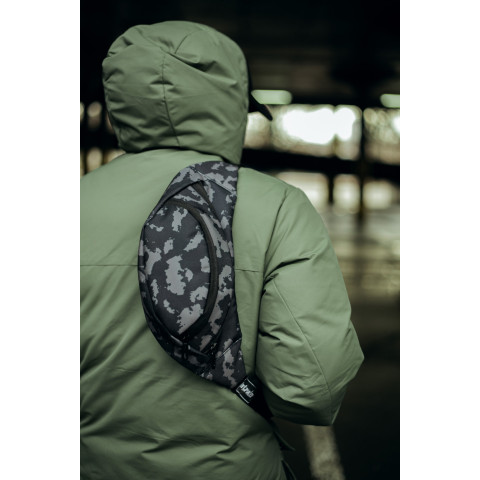 Бананка Intruder сірий камуфляж