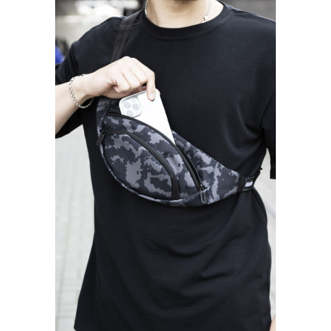 Бананка Intruder сірий камуфляж