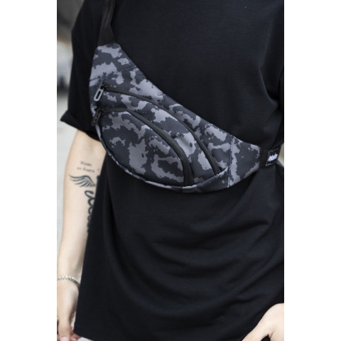 Бананка Intruder сірий камуфляж