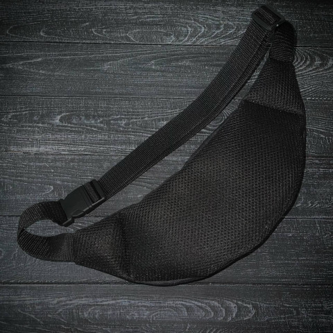 Бананка текстиль чорна унісекс без лого