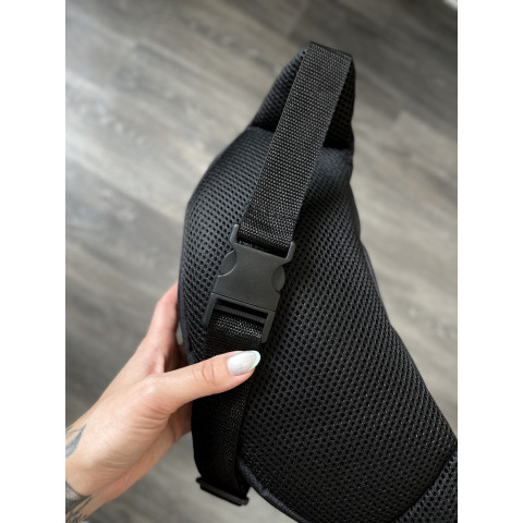 Бананка текстиль чорна унісекс без лого