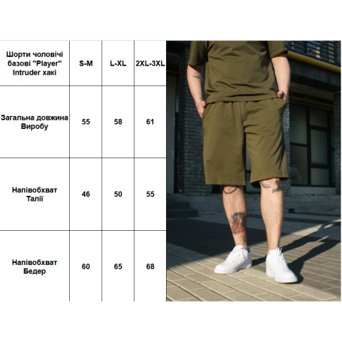 Шорти чоловічі базові 