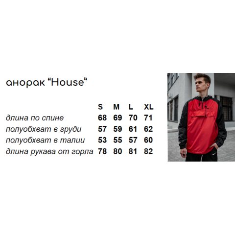 Анорак чоловічий 