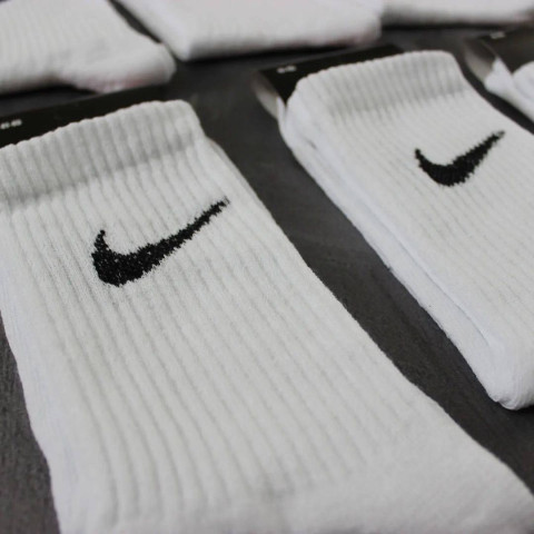Носки NIKE белые ( 12 пар )