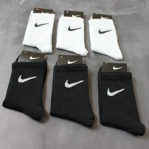 Носки NIKE BLACK ( 6 пар )