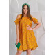 Сукня 785 квітка гірчиця