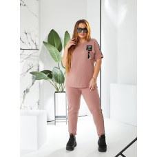 Зручний брючний костюм, арт. 401, фреза