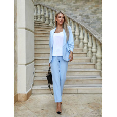 Костюм трійка, арт. 455 блакитний