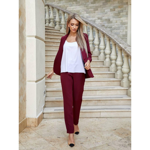 Костюм трійка, арт. 455 бордо