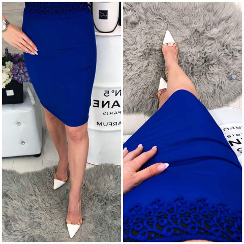 Спідниця з молнією, арт. 309, електрик