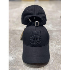 Кепка бейсболка Loewe ЧОРНЕ ЛОГО CapLW003