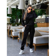 Костюм велюр, арт. А-419, колір чорний