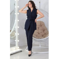 Костюм класичний, арт.А-610, колір темно синій