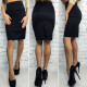 Спідниця олівець, арт 784, колір чорний