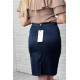 Спідниця олівець, арт 784, колір синій темний