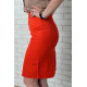Спідниця олівець, арт 784, колір червоний