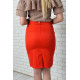 Спідниця олівець, арт 784, колір червоний