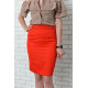 Спідниця олівець, арт 784, колір червоний